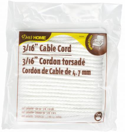 Cordon de câble en polyester Dritz 3/16" 