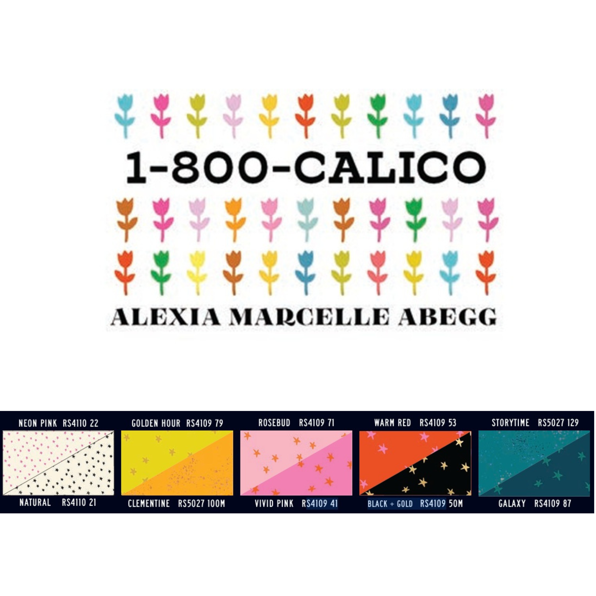 1-800-Calico by Alexia Marcelle Abegg : Coodinating Fabric Bundles