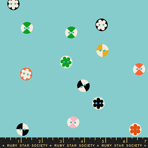 1-800-Notions by Ruby Star Society Collaborative : Buttons Cloudless RS5208 15