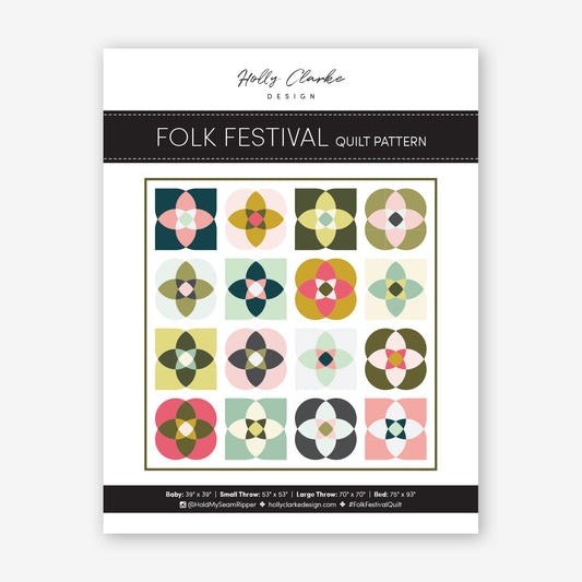 1-800-Notions by Ruby Star Society Collaborative : Folk Festival Quilt Kit