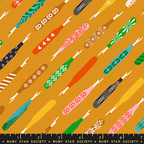 1-800-Notions by Ruby Star Society Collaborative REPRINT : Seam Rippers Honey RS5210 14
