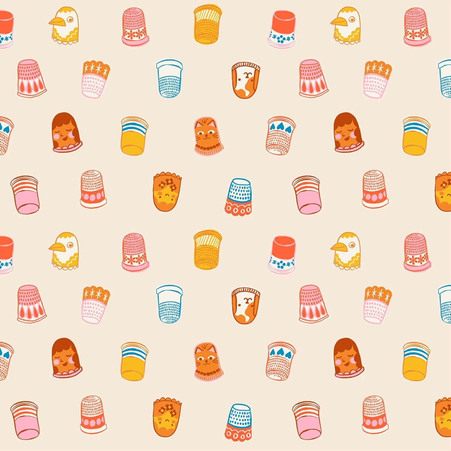 1-800-Notions by Ruby Star Society Collaborative : Thimbles Shell RS5211 11