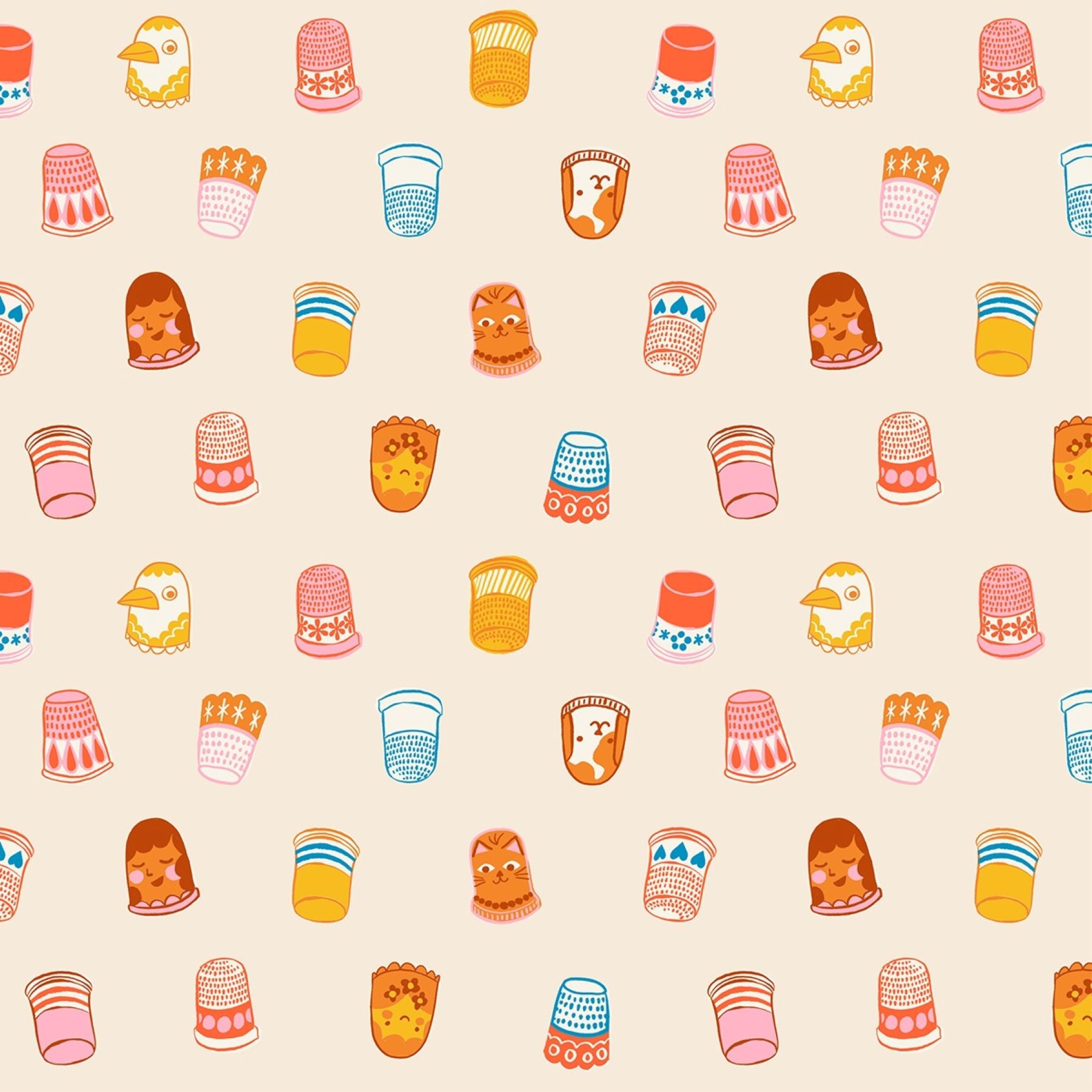 1-800-Notions by Ruby Star Society Collaborative : Thimbles Shell RS5211 11