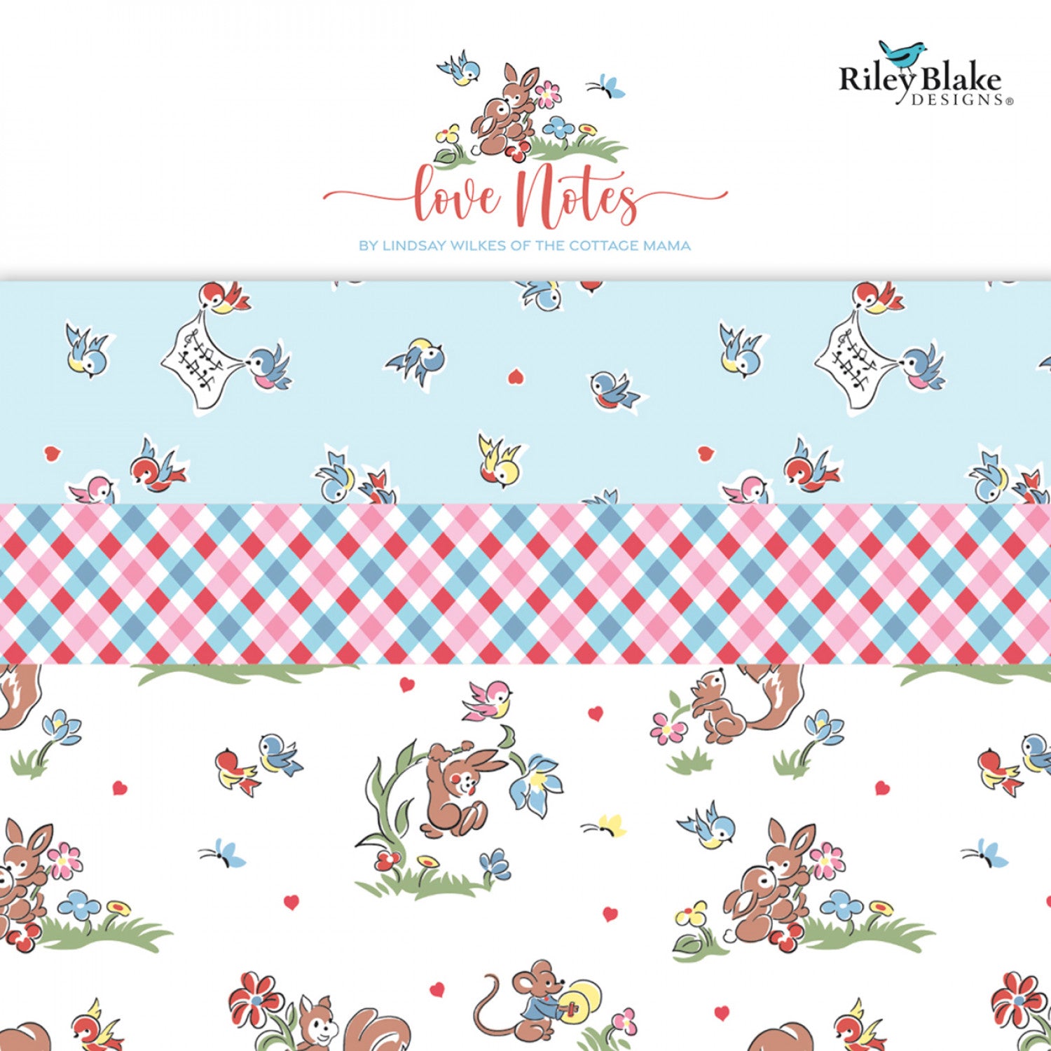 Love Notes by Cottage Mama - 10" Stacker - Special Order (Estimated Ar