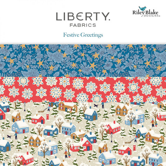 Festive Greetings by Liberty Fabrics Collection - Layer Cake (07-31-25)