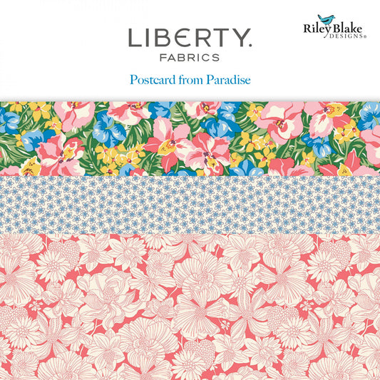 Postcard from Paradise by Liberty Fabric Collection - Layer Cake (06-30-25)