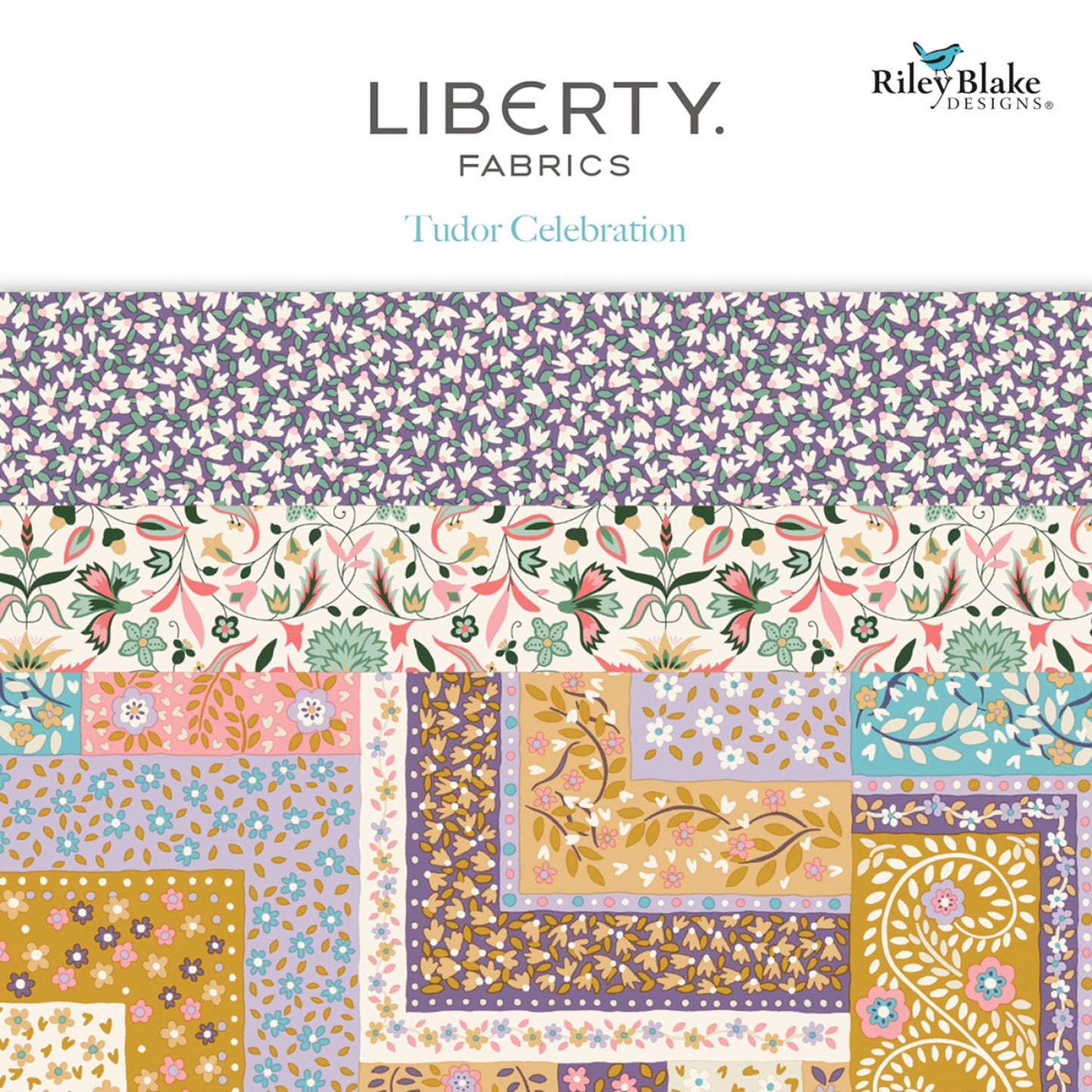 Tudor Celebration by Liberty Fabrics Collection - Layer Cake (Expected May 2025)