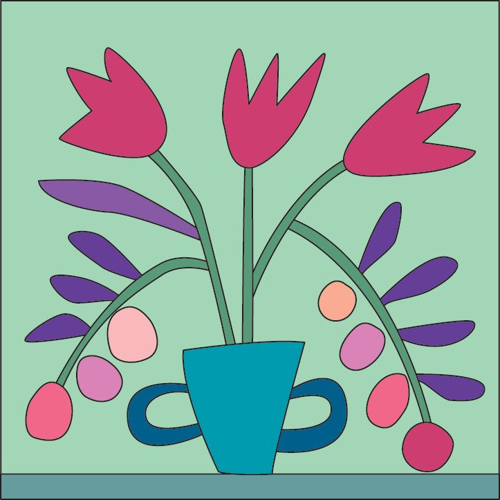 100 Whimsical Appliqué Designs by Linda Jenkins & Becky Goldsmith