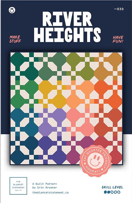 River Heights Quilt Pattern by The Blanket Statement