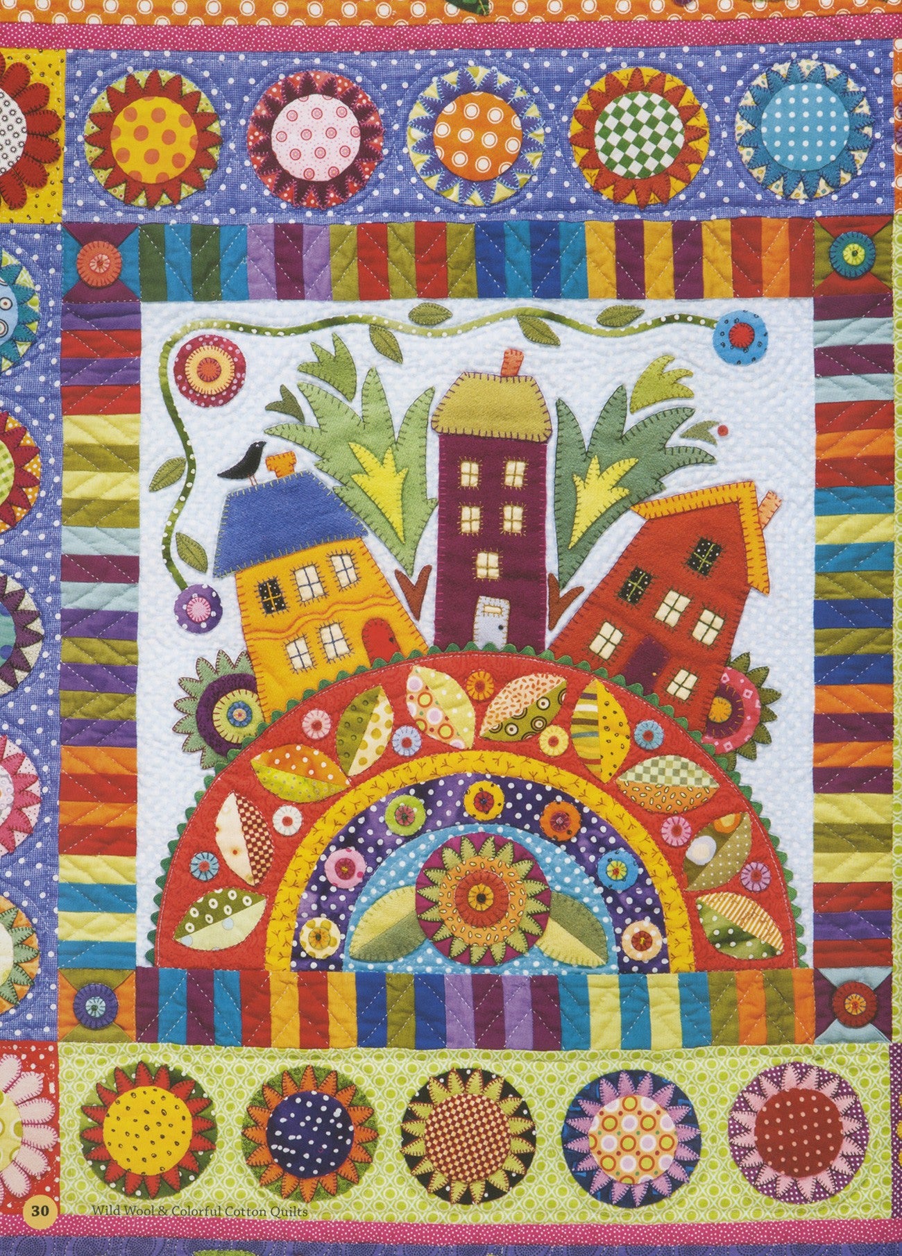 Wild Wool & Colorful Cotton Quilts # 11354 - Special Order