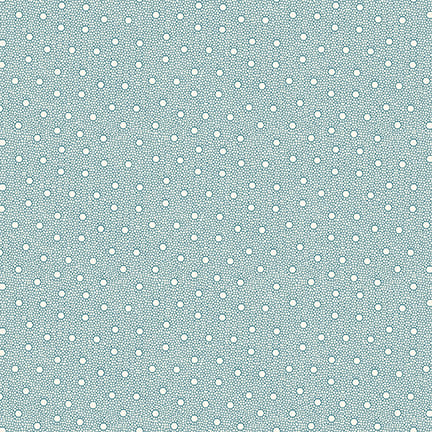 Winter in Snowtown by Stacy West - Small Geo Dots Blue 1225-11