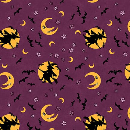 No Tricks, Just Treats by Hannah West: Witches Purple 1326-55