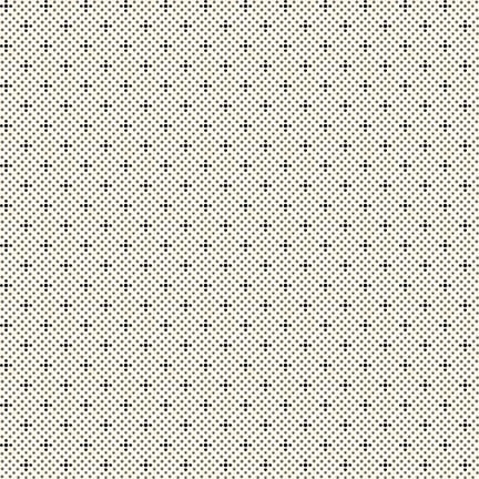 No Tricks, Just Treats by Hannah West: Cross Dots Cream 1329-49