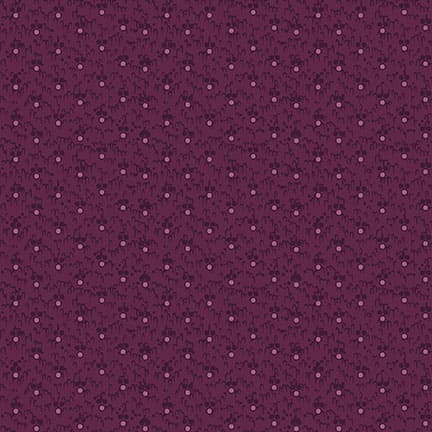 Pas de trucs, juste des friandises par Hannah West : Shaggy Dot Purple 1332-55