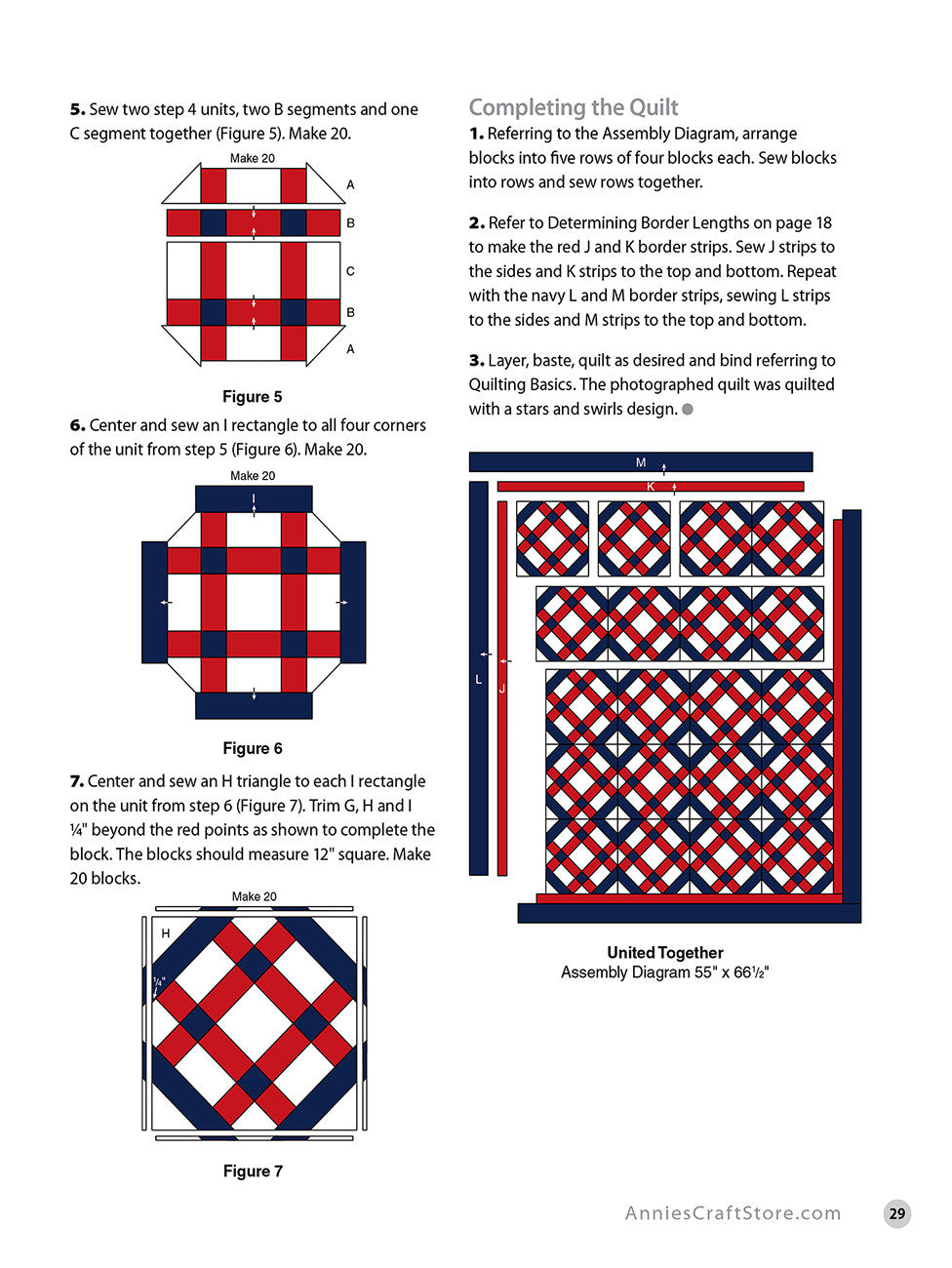 Americana Quilts 11 Designs to Celebrate Red, White & Blue # 141518