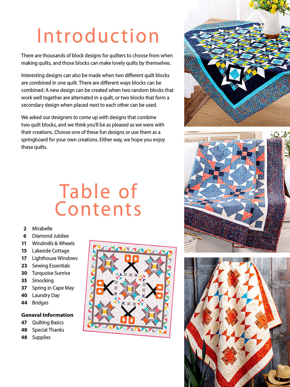 Creative Two-Block Quilts # 1415191