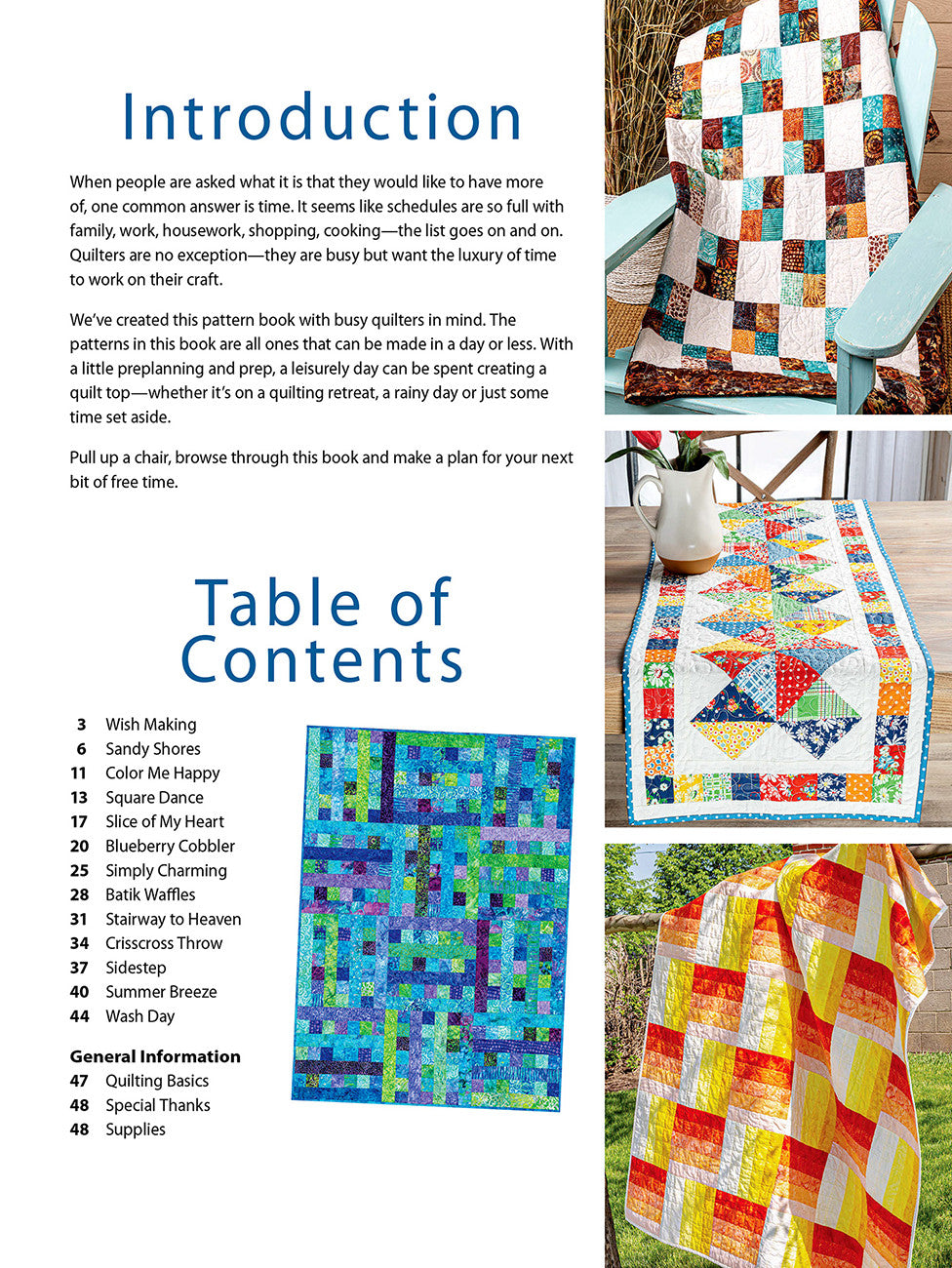 One Day Quilts # 1415211