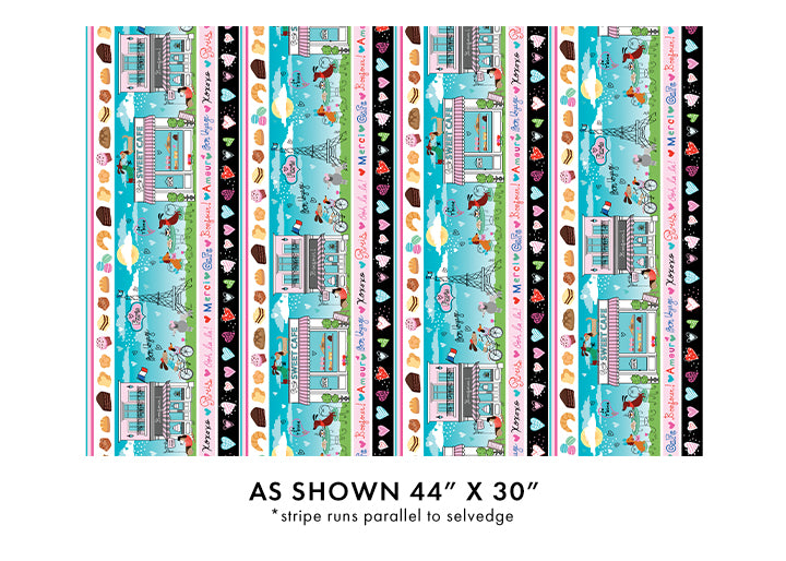 Parisian Pups by Kanvas Studio 2.5" Strips - Special Order (Expected Arrival July 2025)