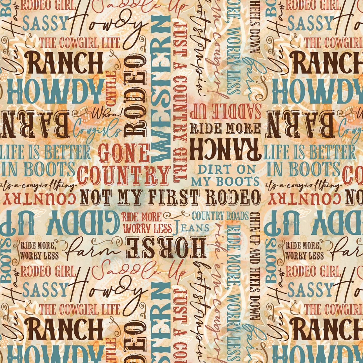 Gone Country by Nicole DeCamp 15 pc Fat Quarter Bundle - Special Order (Expected Arrival March 2025)