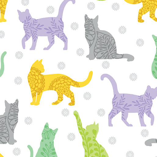 Cozy Cats by Cherry Guidry 2.5" Strips - Special Order (Expected Arrival July 2025)