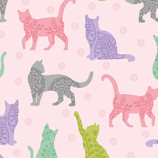 Cozy Cats by Cherry Guidry 2.5" Strips - Special Order (Expected Arrival July 2025)