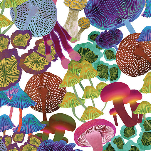 Modern Mushrooms by Kate Segal 2.5" Strips - Special Order (Expected Arrival July 2025)