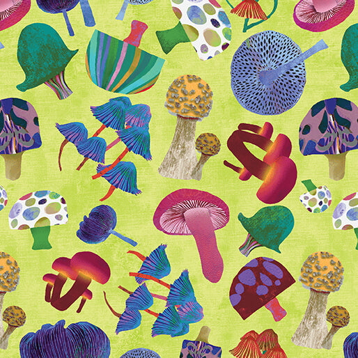 Modern Mushrooms by Kate Segal 2.5" Strips - Special Order (Expected Arrival July 2025)