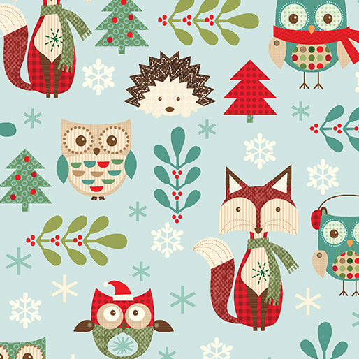 Owl Be Home For Christmas by Jessica Flick 2.5" Strips - Special Order (Expected Arrival June 2025)