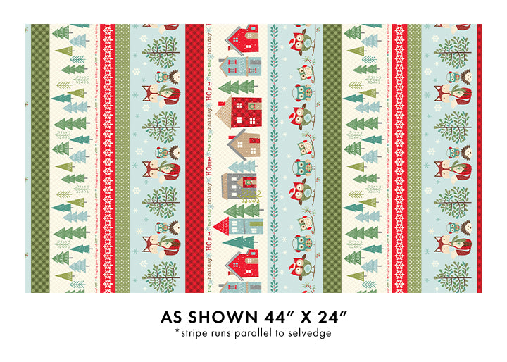 Owl Be Home For Christmas by Jessica Flick 2.5" Strips - Special Order (Expected Arrival June 2025)