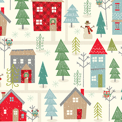 Owl Be Home For Christmas by Jessica Flick 2.5" Strips - Special Order (Expected Arrival June 2025)