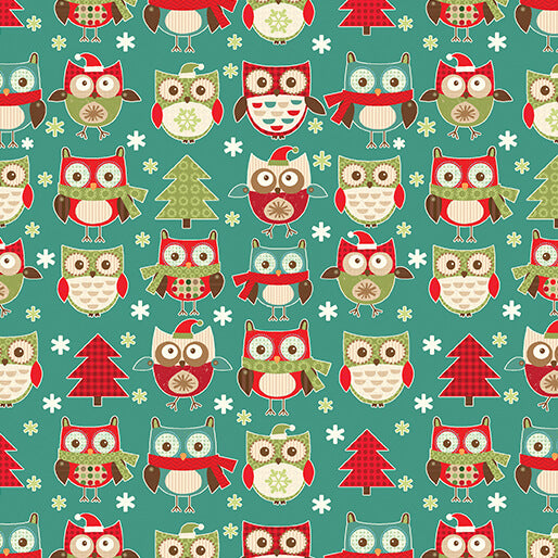 Owl Be Home For Christmas by Jessica Flick 2.5" Strips - Special Order (Expected Arrival June 2025)