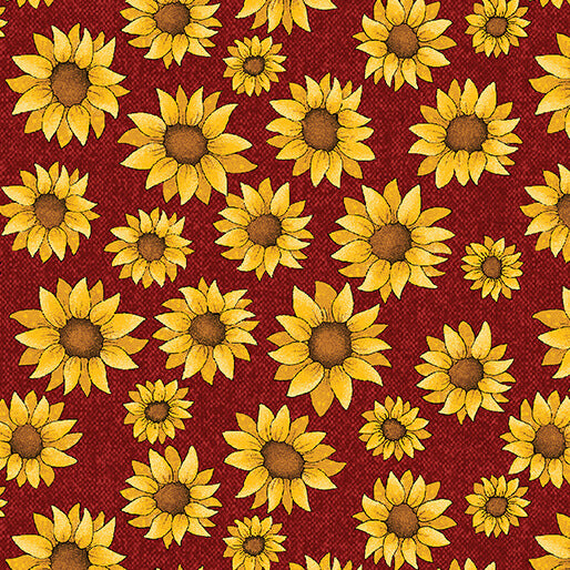 Sunflower Days by Cheryl Haynes 16 pc Fat Quarter Bundle - Special Order (Expected Arrival March 2025)