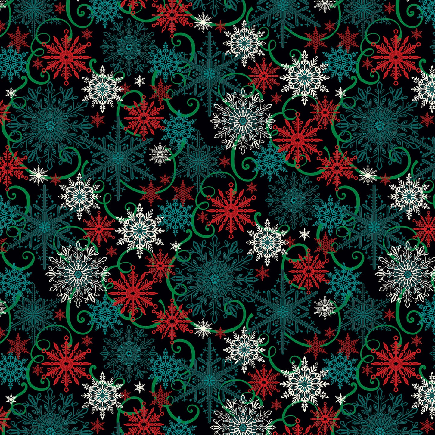 Holiday Frolic by David Galchutt 10 pc Fat Quarter Bundle - Special Order (Expected Arrival June 2025)