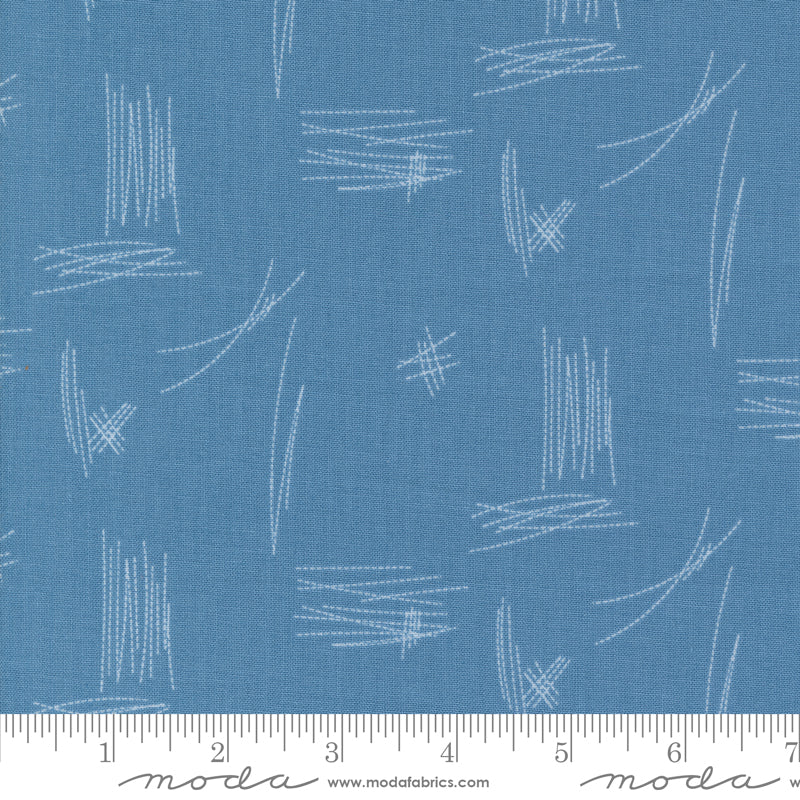 Bluish by Zen Chic : Stitches Deep Sea 1822 16
