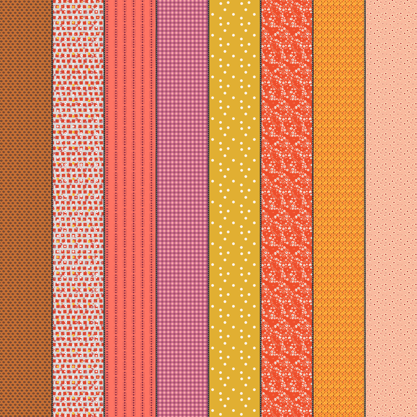 Gathered Lollies by Jen Kingwell : Fabric Bundles