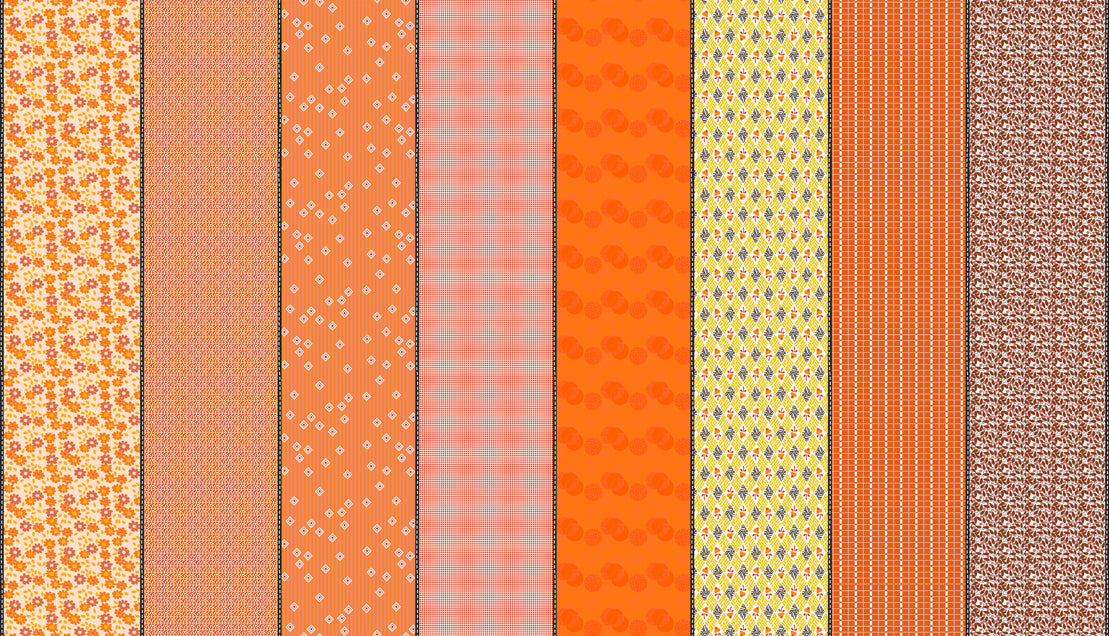 Gathered Lollies by Jen Kingwell : Fabric Bundles