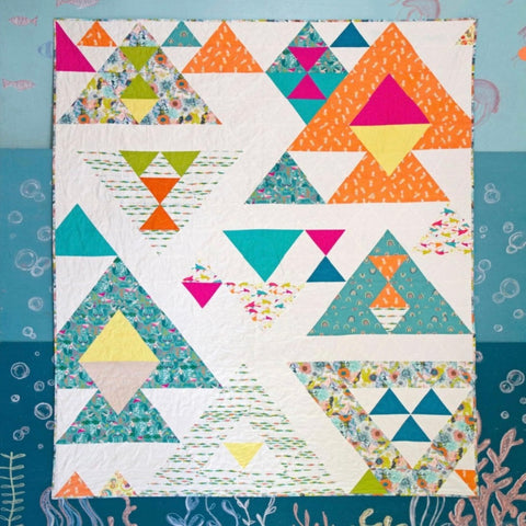 Adventure Awaits Quilt featuring Path to Discovery by Jessica Swift : Quilt Kit