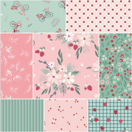 Berry Market (Frosting) by Beverly McCullough Collection - 1 Yard Bundle (Expected March 2025)