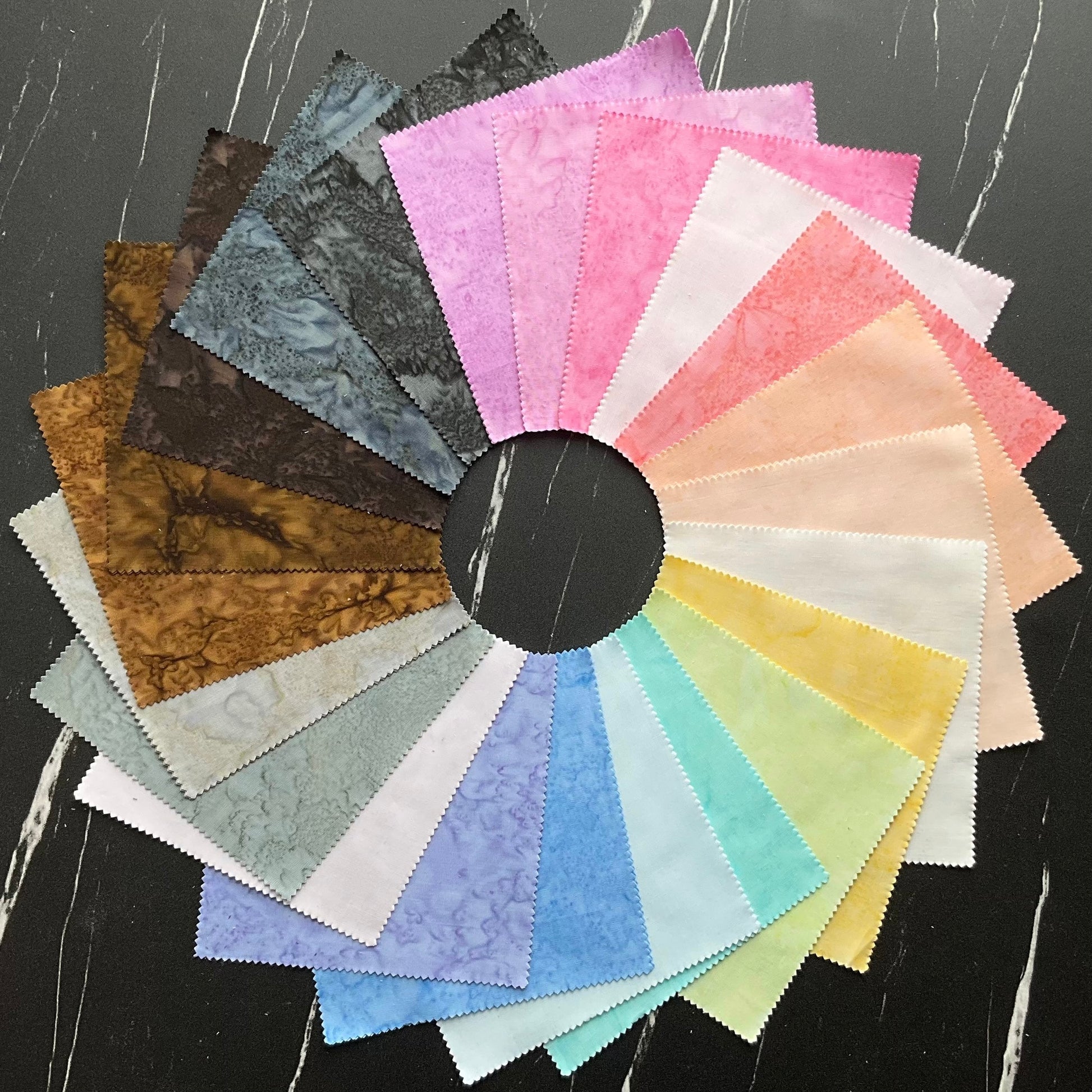 2022 Prisma Dyes by Artisan Batiks for Robert Kaufman Charm Pack
