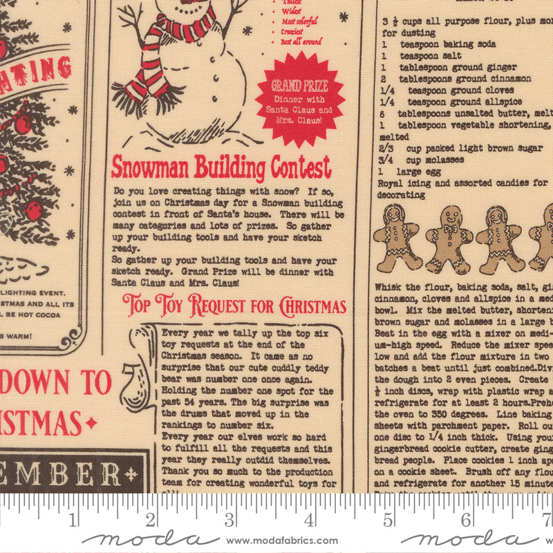 Holiday Cheer by Stacy Iest Hsu : North Pole News Natural Midnight 20970 21