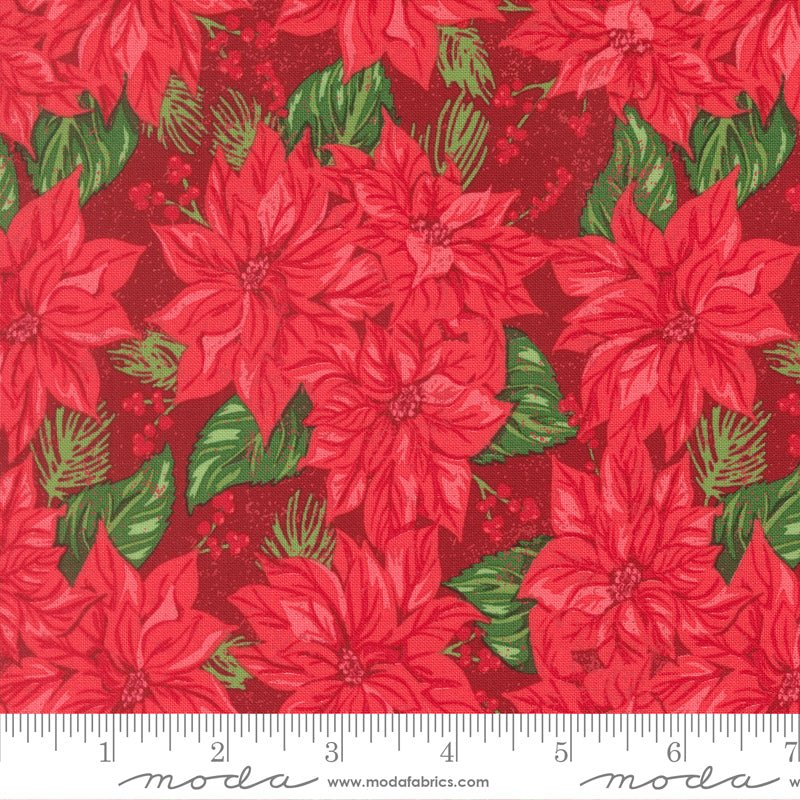 Holiday Cheer by Stacy Iest Hsu : Vintage Poinsettia Cardinal 20971 18