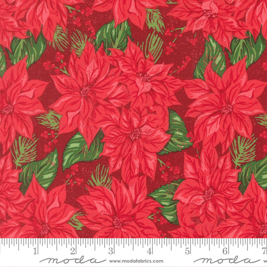 Holiday Cheer by Stacy Iest Hsu : Vintage Poinsettia Cardinal 20971 18