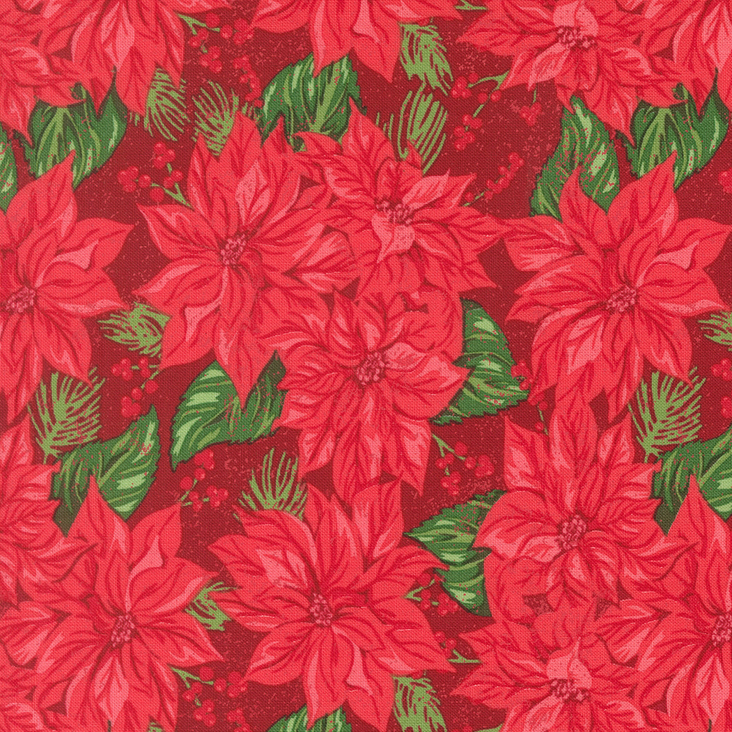 Holiday Cheer by Stacy Iest Hsu : Vintage Poinsettia Cardinal 20971 18