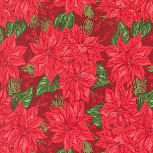 Holiday Cheer by Stacy Iest Hsu : Vintage Poinsettia Cardinal 20971 18