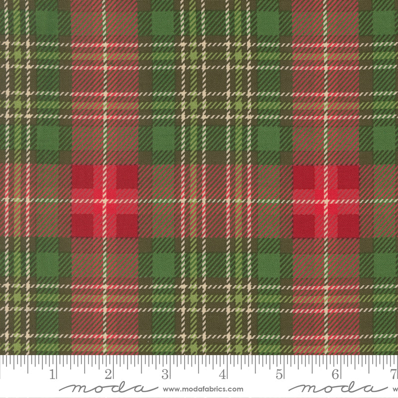Holiday Cheer by Stacy Iest Hsu : Christmas Plaid Evergreen 20977 14