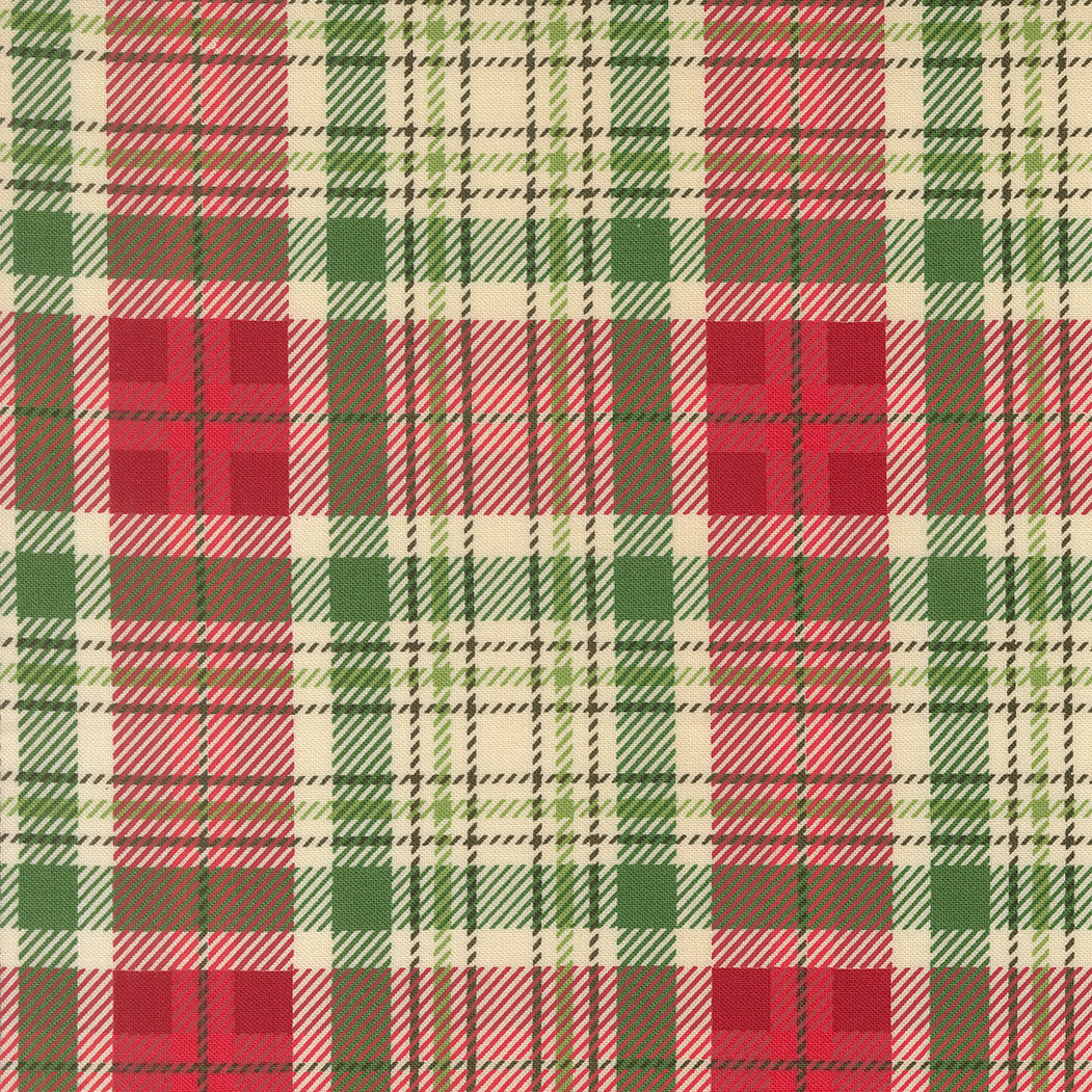 Holiday Cheer by Stacy Iest Hsu : Christmas Plaid Natural 20977 11