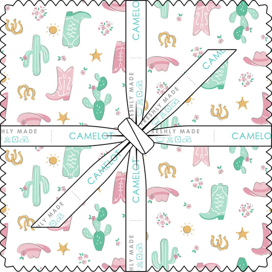 Rodeo Rose by Camelot Collection 10" Squares - Special Order - Estimated Arrival September 2025