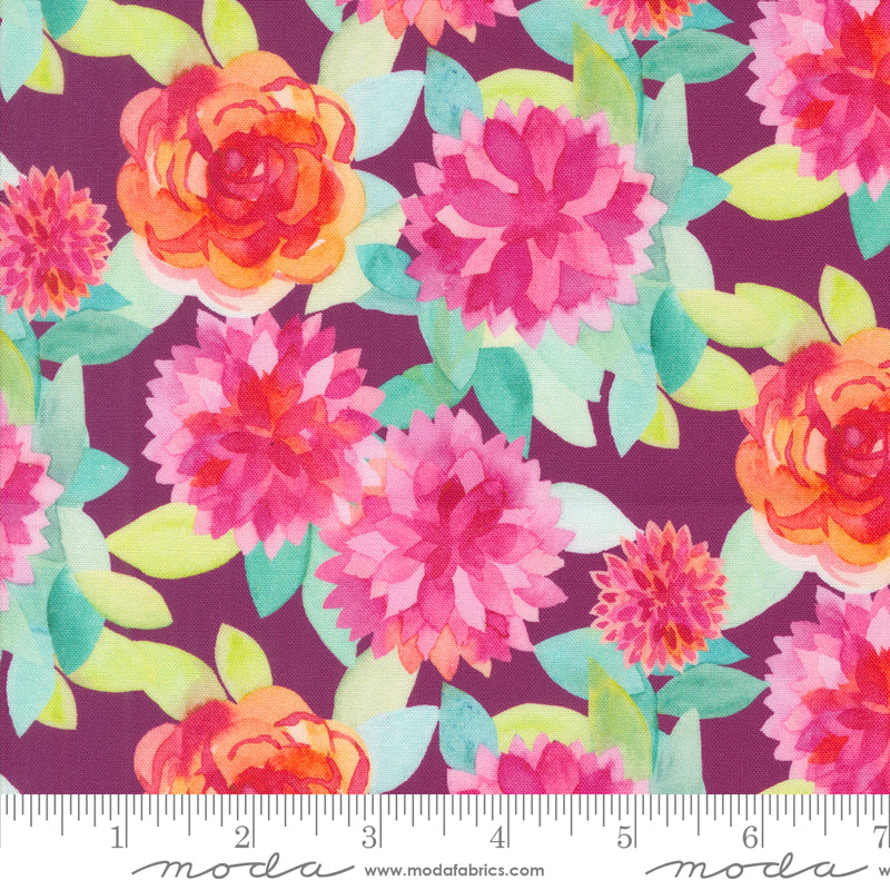 Flower Patches by Amarilys Henderson : Faceted Flower