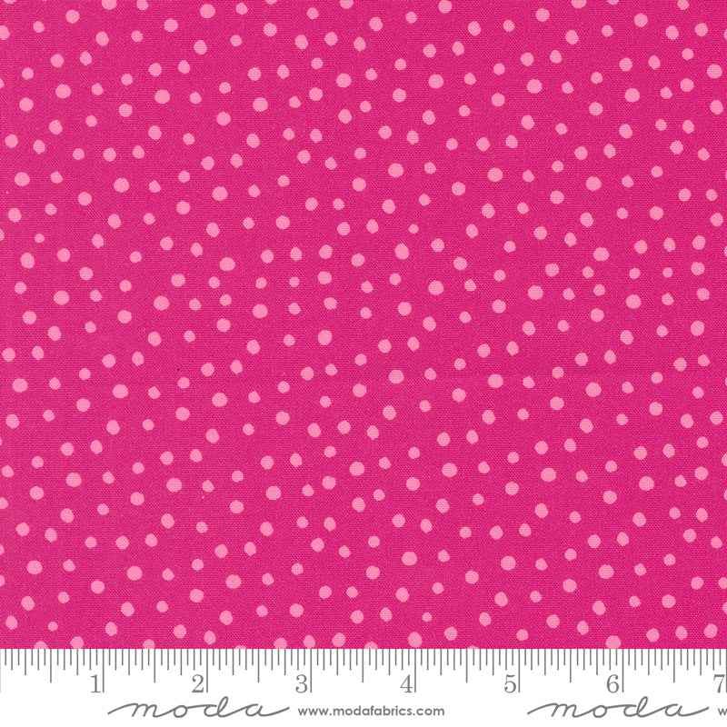 Flower Patches by Amarilys Henderson : Dotty Pink