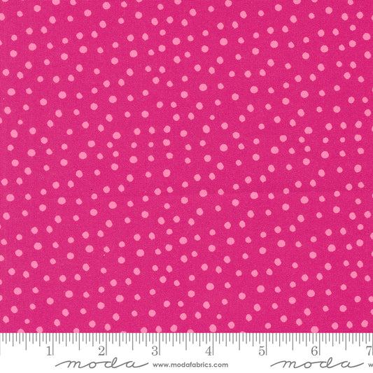Flower Patches by Amarilys Henderson : Dotty Pink